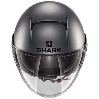 Cască Moto Open-Face SHARK NANO STREET NEON MAT · Gri / Negru  - 2