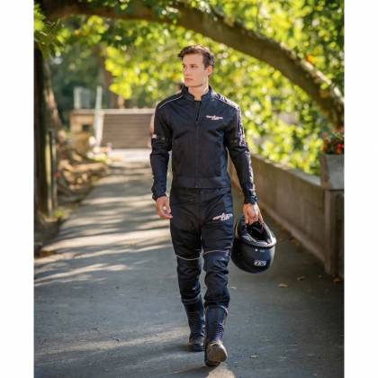 Pantaloni Moto de Vară din Textil SPEED UP ENTER SHORT · Negru  - 1