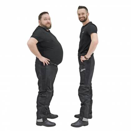 Pantaloni Moto de Vară din Textil SPEED UP ENTER SHORT · Negru  - 2