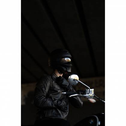 Geacă Moto din Piele RICHA NORMANDIE · Negru  - 3