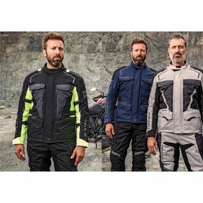 Geacă Moto din Textil RICHA TOUAREG 2 · Albastru / Negru  - 2