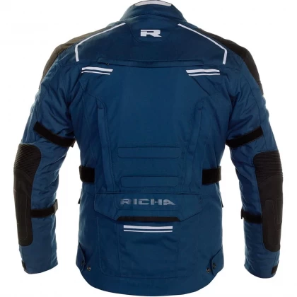 Geacă Moto din Textil RICHA TOUAREG 2 · Albastru / Negru  - 3