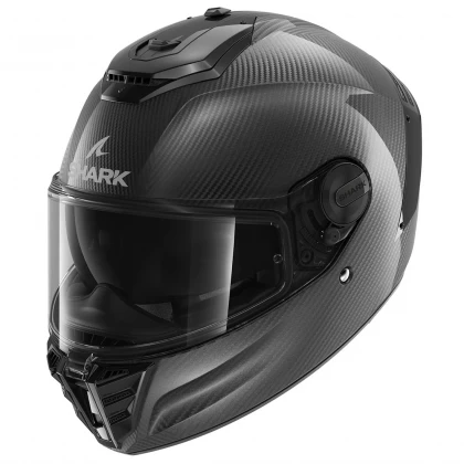 Cască Moto Integrală SHARK SPARTAN RS CARBON SKIN · Negru / Gri  - 0