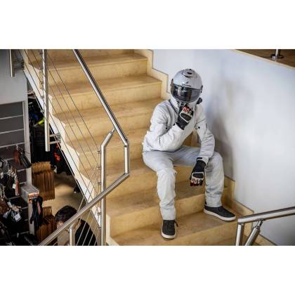 Cască Moto Integrală SHARK SPARTAN RS BLANK · Alb / Argintiu  - 4