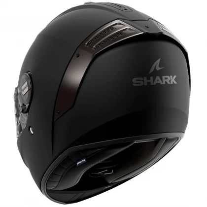 Cască Moto Integrală SHARK SPARTAN RS BLANK MAT · Negru Mat  - 2