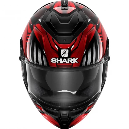 Cască Moto Integrală SHARK SPARTAN GT BCL. MICR. REPLIKAN · Negru / Roșu / Gri  - 1