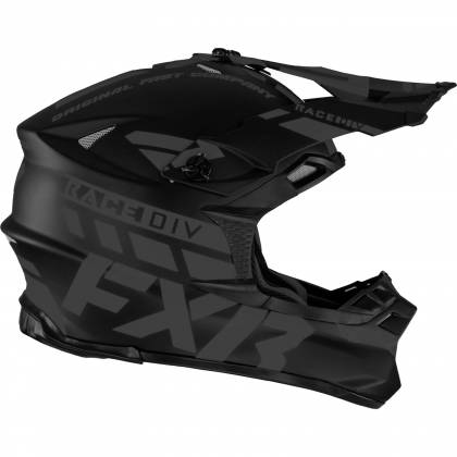 Cască Enduro - Cross - Snowmobil FXR RACING BLADE RACE DIV · Negru Mat  - 2