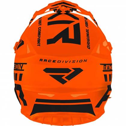 Cască Enduro - Cross - Snowmobil FXR RACING BLADE RACE DIV · Portocaliu / Negru  - 4