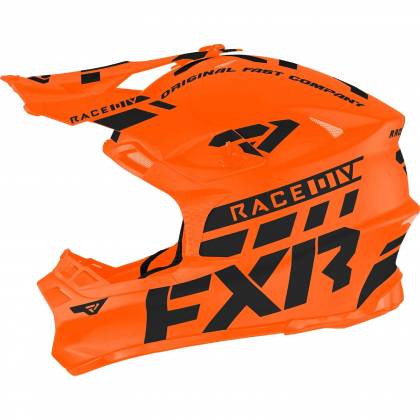 Cască Enduro - Cross - Snowmobil FXR RACING BLADE RACE DIV · Portocaliu / Negru  - 3