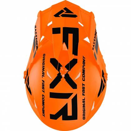 Cască Enduro - Cross - Snowmobil FXR RACING BLADE RACE DIV · Portocaliu / Negru  - 1