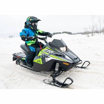 Cască Enduro - Cross Copii FXR RACING LEGION · Negru Mat / Albastru / Galben-Fluo  - 7