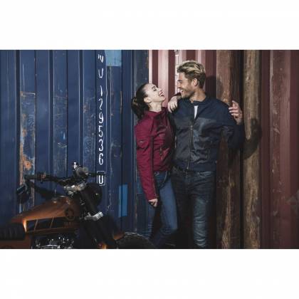 Geacă Moto de Vară SEGURA OSKAR · Albastru / Negru  - 2