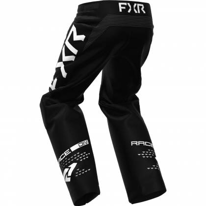 Pantaloni Enduro - Cross FXR RACING COLD CROSS RR · Negru / Alb  - 1