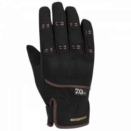 Mănuși Moto Damă din Textil SEGURA LADY ZEEK · Negru / Maro  - 0