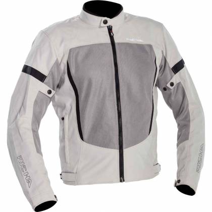 Geacă Moto de Vară din Textil RICHA AIRBENDER · Gri / Negru  - 0