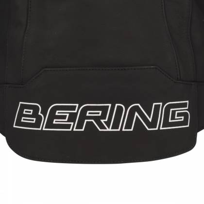 Geacă Moto din Piele BERING SPRINT-R · Negru / Roșu  - 7