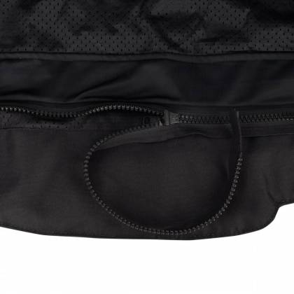 Geacă Moto din Piele BERING SPRINT-R · Negru / Alb  - 5