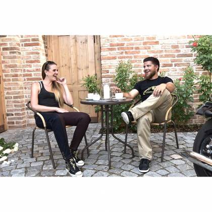 Pantaloni Moto din Textil TRILOBITE 1864 DUAL 2IN1 · Bej  - 6