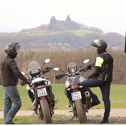 Blugi Moto Slim Fit cu Kevlar TRILOBITE PARADO · Indigo  - 3