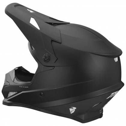 Cască Enduro - Cross THOR SECTOR SOLID · Negru  - 1