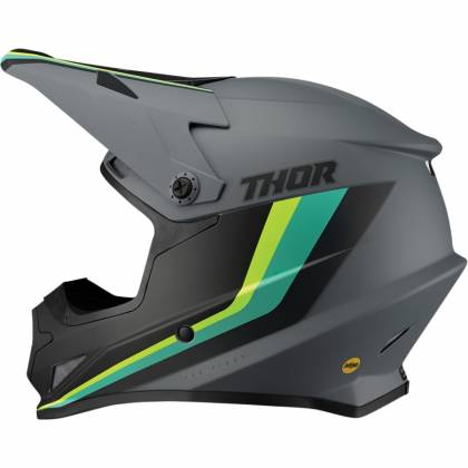 Cască Enduro - Cross THOR SECTOR RUNNER MIPS · Negru / Verde  - 1