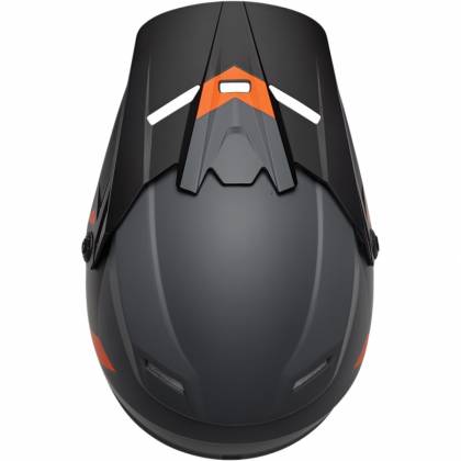Cască Enduro - Cross Copii THOR SECTOR CHEV · Negru / Portocaliu / Gri  - 2