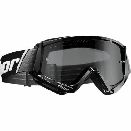 Ochelari Enduro - Cross THOR COMBAT SAND · Negru / Alb  - 0