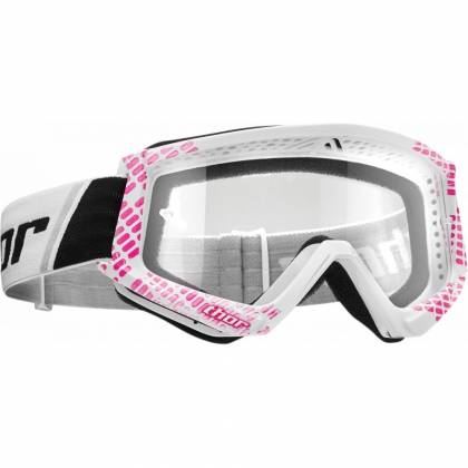 Ochelari Enduro - Cross THOR COMBAT CAP · Roz / Alb  - 0