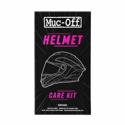 Kit de Îngrijire Cască Moto MUC-OFF HELMET CARE KIT 400ml, 250ml, 32ml