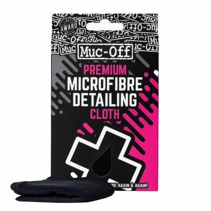 Lavetă de Detaliere din Microfibră pentru Cască Moto MUC-OFF MICROFIBRE CLOTH