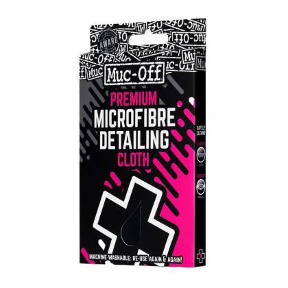 Lavetă de Detaliere din Microfibră pentru Cască Moto MUC-OFF MICROFIBRE CLOTH  - 1