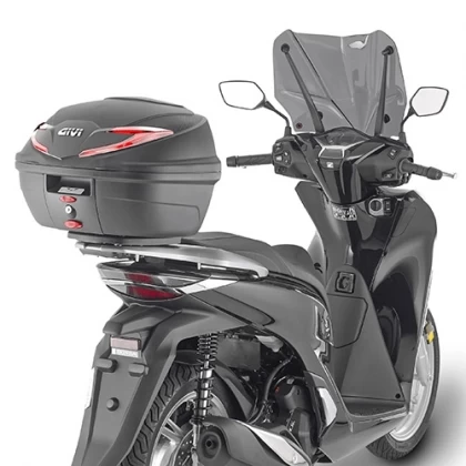 Cutie / Topcase Moto GIVI MONOLOCK B360N2 36L · Negru / Roșu  - 1