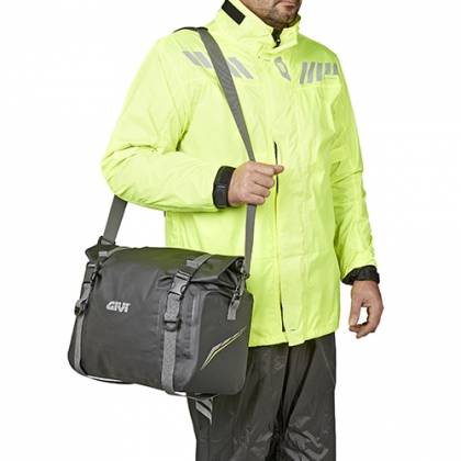 Geantă Moto Impermeabilă GIVI EA120 15L · Negru / Gri  - 1