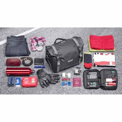 Geantă Moto Impermeabilă GIVI EA120 15L · Negru / Gri  - 5