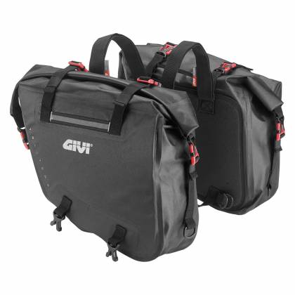 Genți Moto Laterale GIVI GRT718 30L, 15L + 15L, Textil 