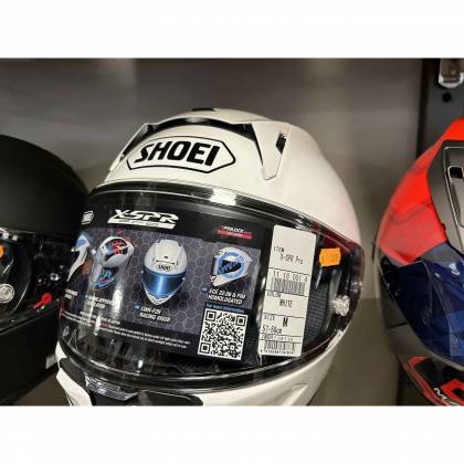 Cască Moto Integrală SHOEI X-SPR PRO · Alb  - 1