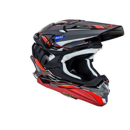 Cască Enduro Off-Road SHOEI VFX-WR Allegiant TC-1 · Negru / Gri / Roșu  - 2