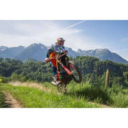 Cască Enduro Off-Road SHOEI VFX-WR Allegiant TC-8 · Negru / Alb / Portocaliu  - 12