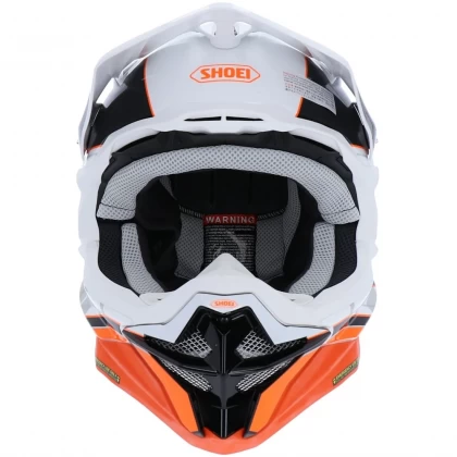 Cască Enduro Off-Road SHOEI VFX-WR Allegiant TC-8 · Negru / Alb / Portocaliu  - 1