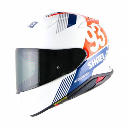 Cască Moto Integrală SHOEI NXR2 MM93 Collection Retro TC-10 · Alb / Albastru / Roșu  - 0