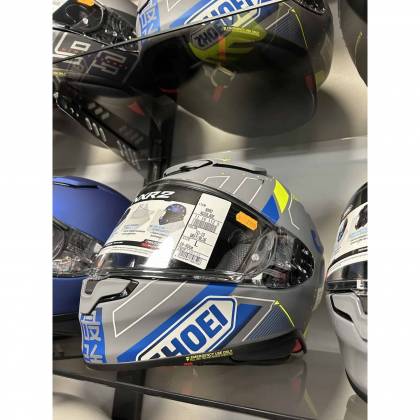 Cască Moto Integrală SHOEI NXR2 Accolade TC-10 · Gri / Albastru  - 1