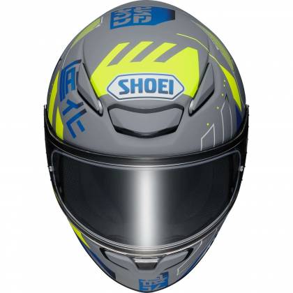 Cască Moto Integrală SHOEI NXR2 Accolade TC-10 · Gri / Albastru  - 4