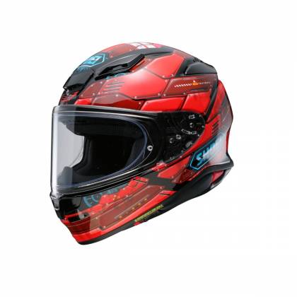 Cască Moto Integrală SHOEI NXR2 Fortress TC-1 · Roșu / Negru  - 5