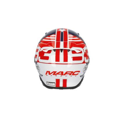 Cască Moto Integrală SHOEI NXR2 Marquez American Spirit TC-10 · Albastru / Roșu / Alb  - 4
