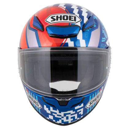 Cască Moto Integrală SHOEI NXR2 Diggia TC-10 · Albastru / Alb / Roșu  - 1