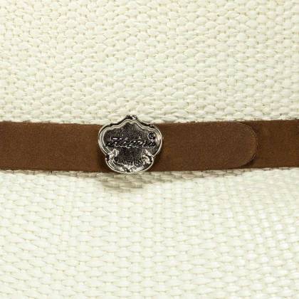 Pălărie Cowboy din Paie WILD WEST DRACO · Alb  - 3