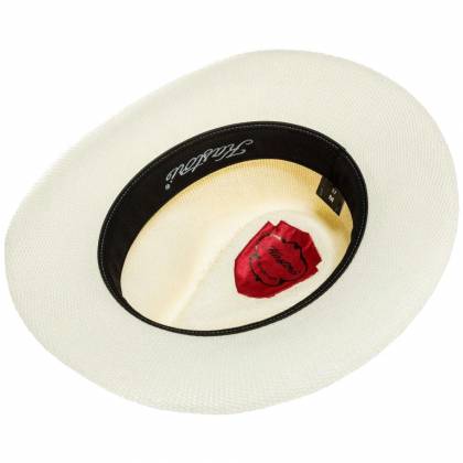 Pălărie Cowboy din Paie WILD WEST DRACO · Alb  - 1