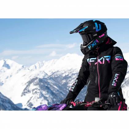 Cască Enduro - Cross - Snowmobil FXR RACING CLUTCH CX · Negru Mat  - 5