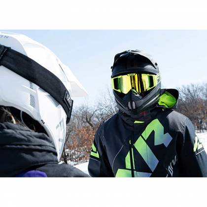 Cască Enduro - Cross - Snowmobil FXR RACING TORQUE TEAM · Negru / Roșu / Galben  - 7