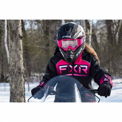 Cască Enduro - Cross Copii FXR RACING LEGION · Alb / Albastru / Roșu  - 9